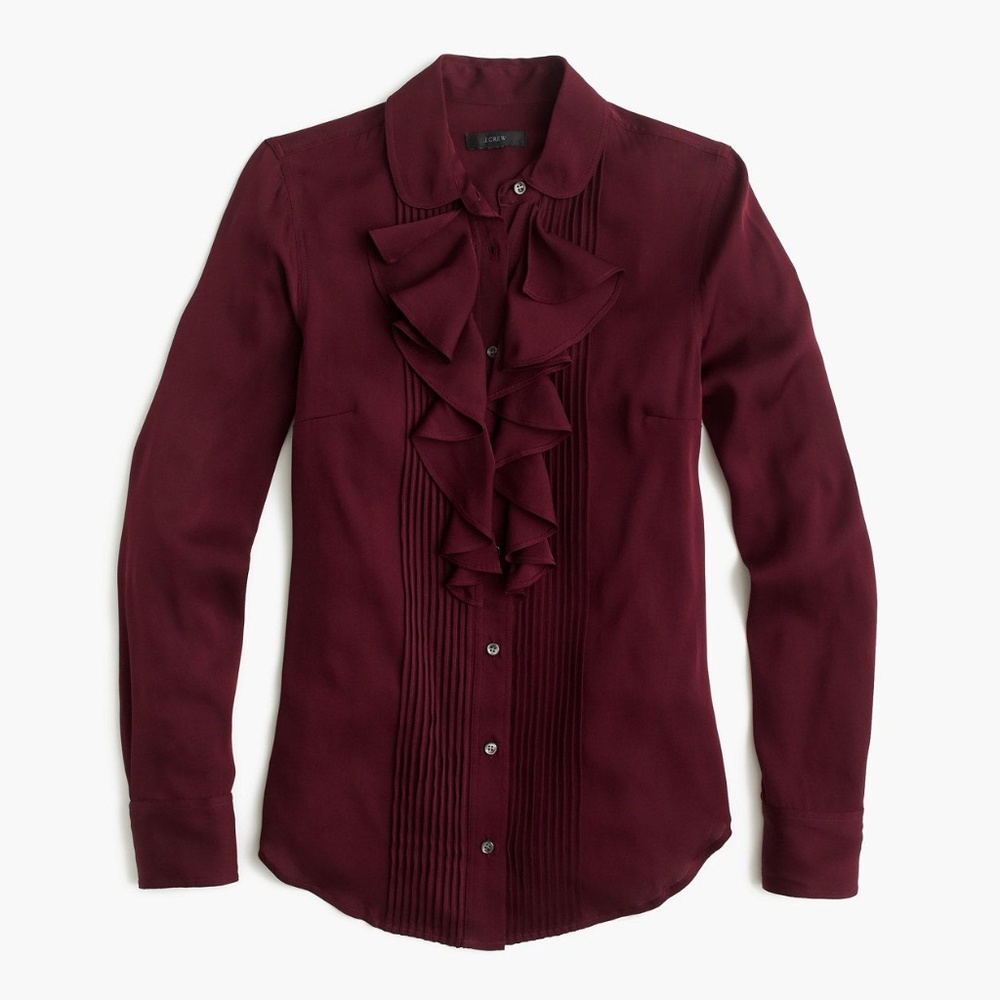 J. Crew Silk Top
